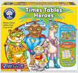 Times Tables Heroes game box by Orchard Toys – learn multiplication in Ireland