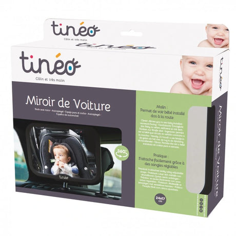 Tinéo Backseat Mirror in retail packaging