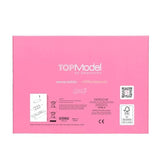 Back panel of TOPModel Big Jewellery Box With Code And Sound MUSIC with product labels and safety markings