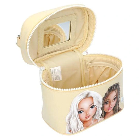 TOPModel Cosmetic Case CANDY GLAM open case with built in mirror and internal compartments