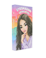 TOPModel Eyeshadow BEAUTY and ME box side angle highlighting colourful design in Ireland.