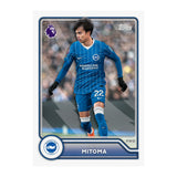 Kaoru Mitoma Brighton Premier League card in blue home kit