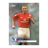 Roy Keane Chrome Classics Premier League card in Manchester United red kit