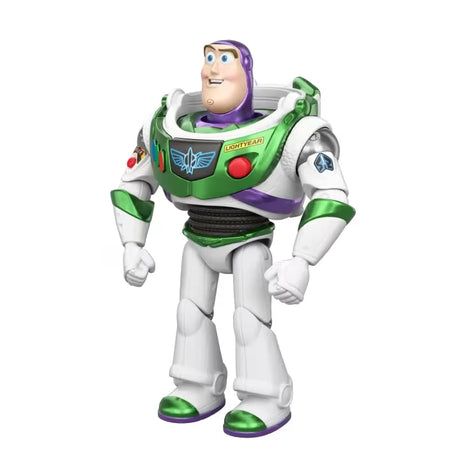 Toy Story 5 Interactables Buzz Lightyear figure shown from a three quarter angle