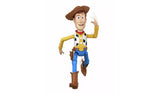 Toy Story 5 Running Woody figure with one arm raised and one leg lifted