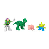 Toy Story Buzz Lightyear, Rex, Hamm and Alien figures