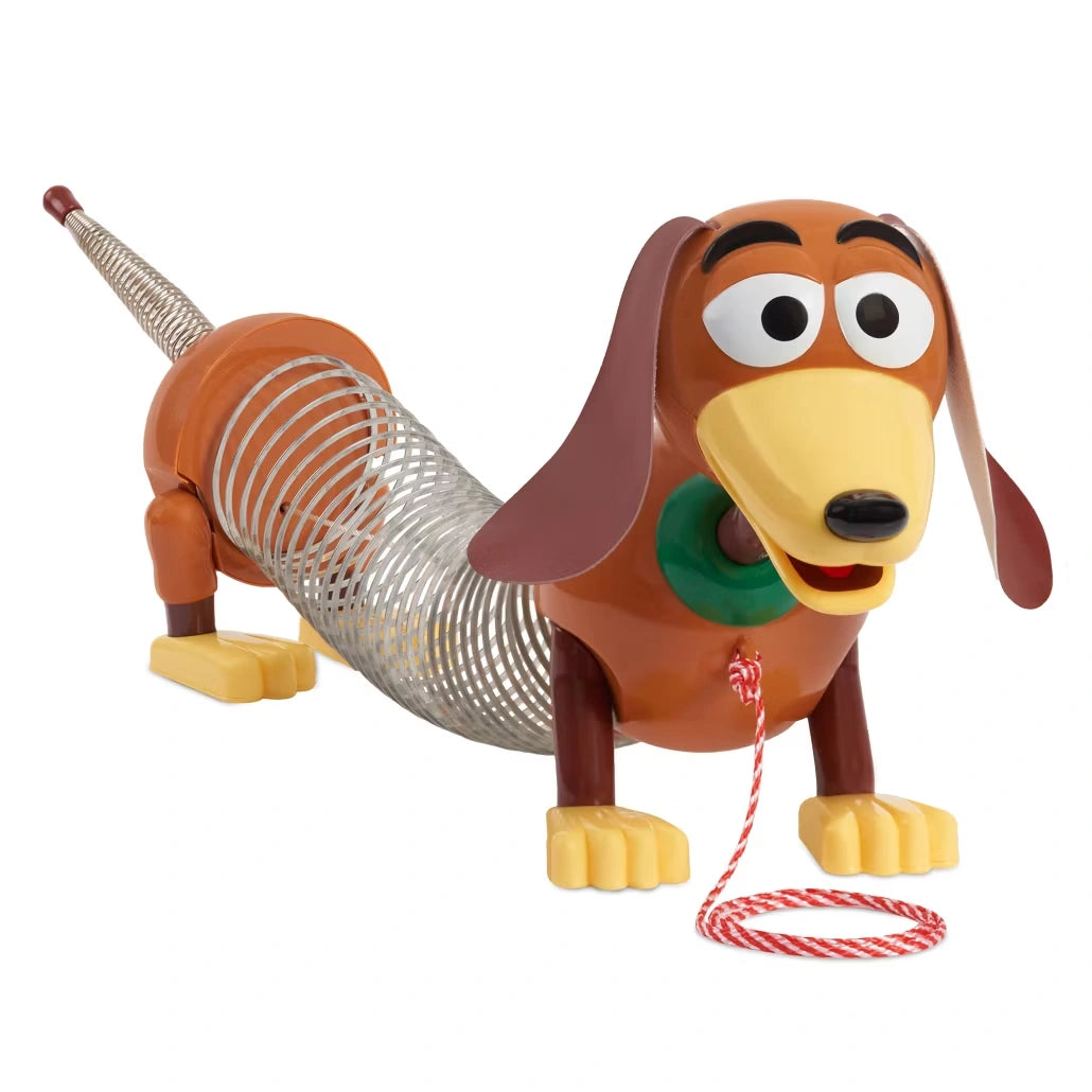 Toy Story Slinky Dog front view with stretched spring body