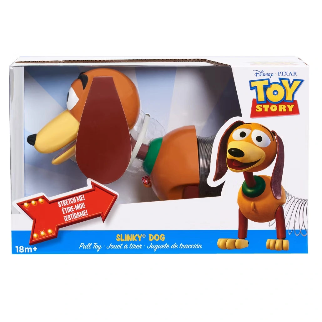 Toy Story Slinky Dog in retail packaging