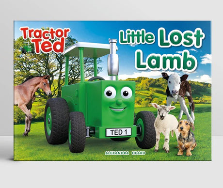Tractor Ted Little Lost Lamb Storybook cover featuring Tractor Ted, a lamb, and farm animals – Ireland