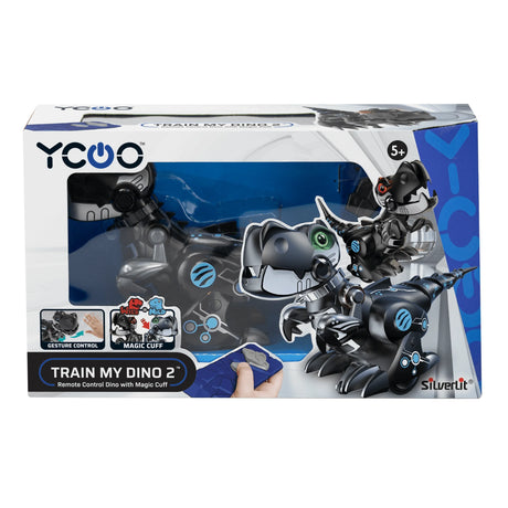Train My Dino 2 boxed with gesture control and magic cuff icons – Ireland