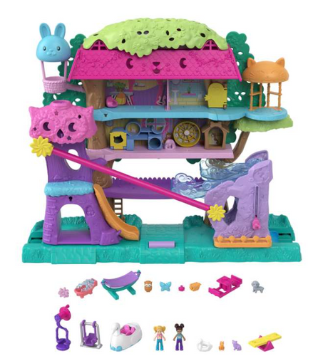 Polly Pocket Pet Adventure Treehouse