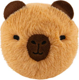 Ty Beanie Bouncers Barry Capybara plush close front view with brown ears and nose