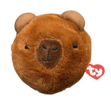 TY Beanie Bouncers Cedar brown capybara plush bouncy ball