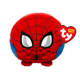 Ty Beanie Bouncers Marvel Spider-Man plush front view with red TY heart tag