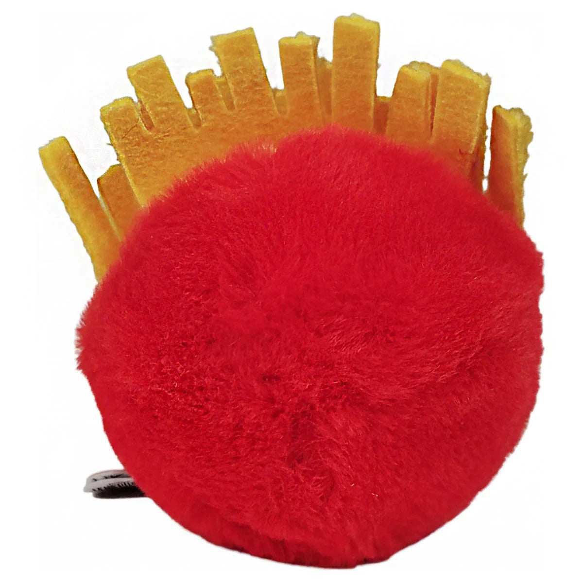 Ty Beanie Bouncers Spuds French Fries soft toy back view with yellow fries