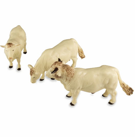 Britains Charolais Cows (pk of 3) ToyTown Toymaster Ireland