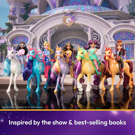 Unicorn Academy rider and unicorn figure collection lined up – Ireland