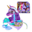 Unicorn Academy Wildstar Styling Head & Playset opened with unicorn figures, rainbow mane and accessories displayed