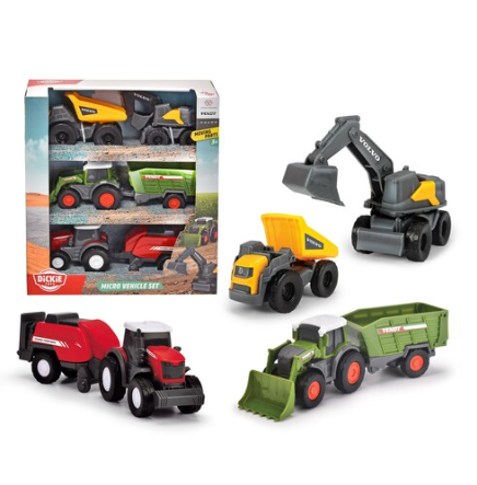 Dickie Toys Micro Vehicle Set