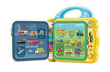 Inside pages of VTech 100 Things That Go book showing city and country vehicles – Ireland