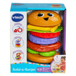 Boxed VTech Build-a-Burger Toy with stacking food pieces in packaging – Ireland