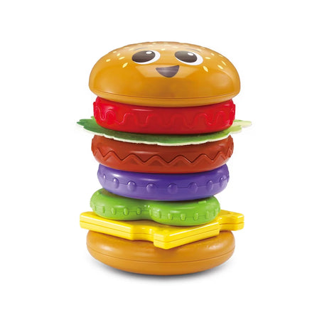 VTech Build-a-Burger Toy with six textured stacking food pieces – Ireland