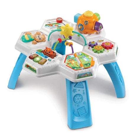 VTech Busy Bee Activity Table with piano keys, gears, book and animal themed play zones – Ireland