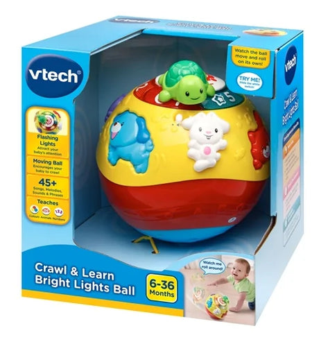 Boxed VTech Crawl and Learn Bright Lights Ball Toy for ages 6 to 36 months – Ireland
