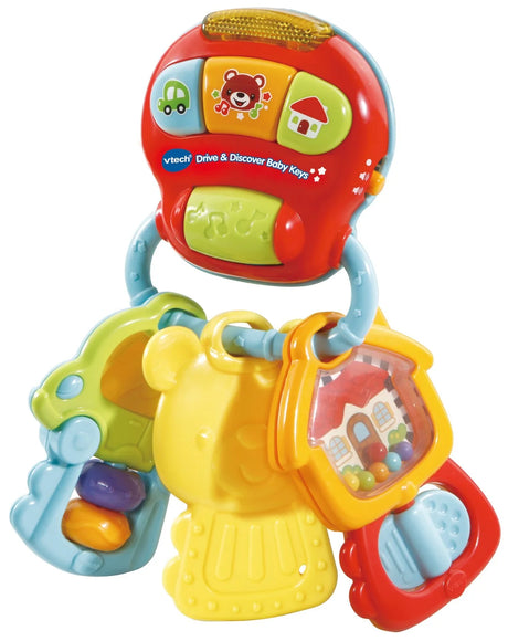 VTech Drive and Discover Baby Keys Toy with colourful teether keys – Ireland