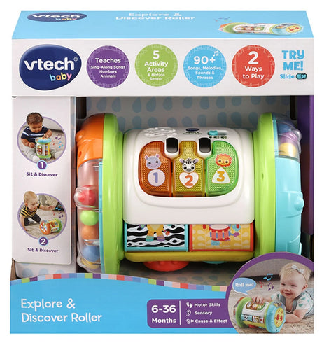 VTech Explore & Discover Roller boxed packaging from ToyTown.ie Ireland