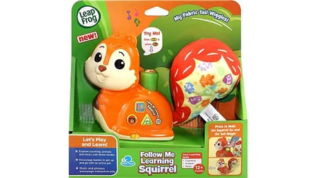 VTech Follow Me Learning Squirrel in retail packaging with press-and-go action – Ireland