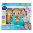 VTech Forest Pals First Discoveries Set box showing soft comforter, rattles and birth plus age mark