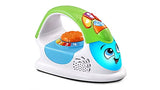 Close-up of VTech Ironing Time Learning Set toy iron with light-up buttons – Ireland