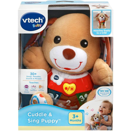 Boxed VTech Little Singing Puppy toy with music and learning buttons Ireland