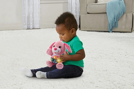 Baby Playing with VTech Little Singing Puppy Pink – Ireland