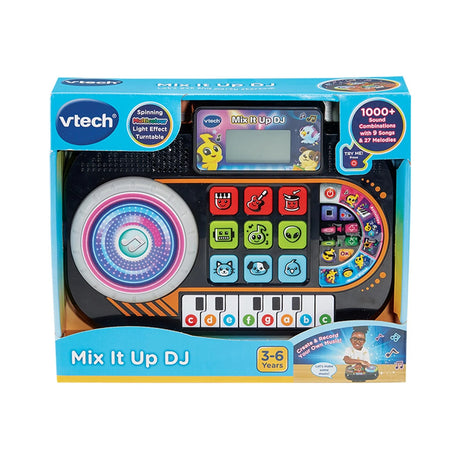 VTech Mix It Up DJ toy box packaging with music features – Ireland.