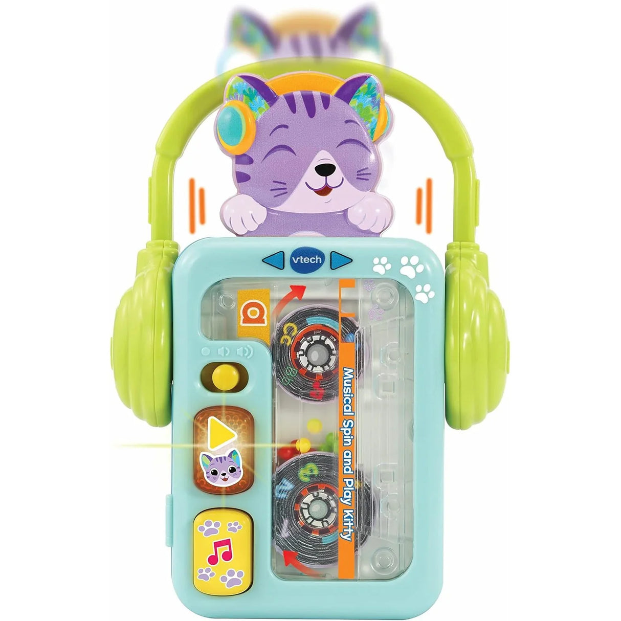 VTech Musical Spin and Play Kitty Toy with dancing cat and spinning tape – Ireland
