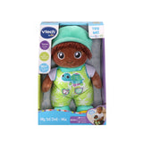 VTech My 1st Doll Mia in retail packaging with soft fabric and green outfit, Ireland