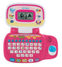 VTech My Laptop Pink open front view with screen, keyboard buttons and blue mouse