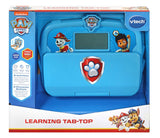 VTech PAW Patrol Learning Tab-Top in retail packaging with blue case, screen and PAW Patrol graphics visible
