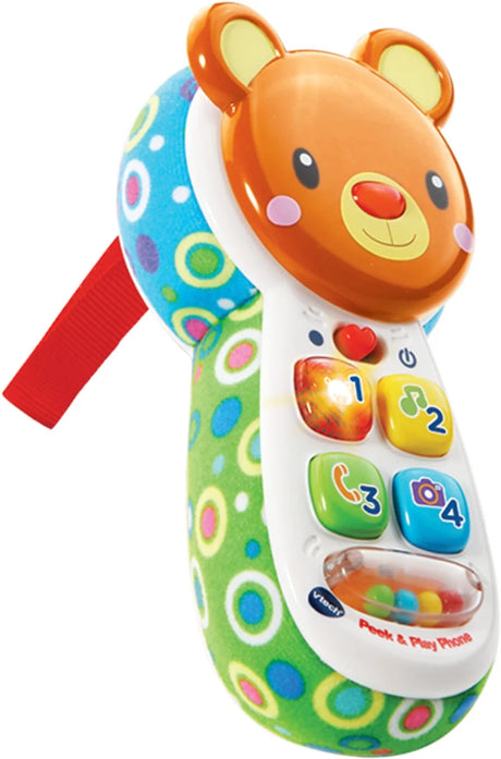 VTech Peek & Play Phone Bear with open mirror for peek-a-boo play – Ireland