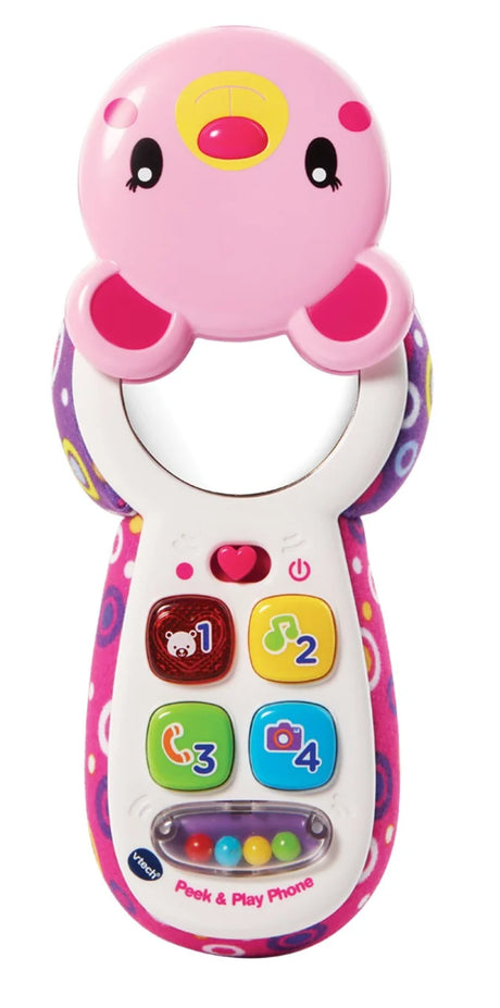 VTech Peek & Play Phone Pink hidden mirror revealed Ireland