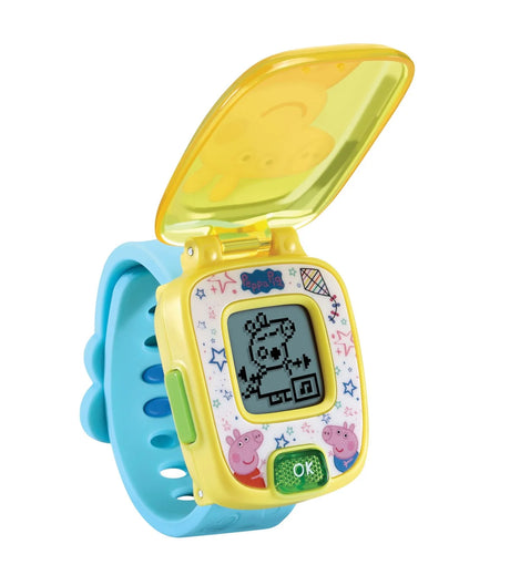 VTech Peppa Pig Learning Watch open with digital game screen Ireland