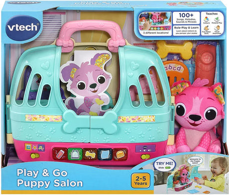 VTech Play & Go Puppy Salon boxed packaging for ages 2 to 5 years – Ireland