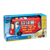 VTech Playtime Bus with Phonics box showing red bus toy and 1 to 3 years age mark