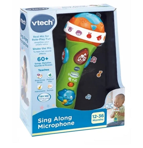 Boxed VTech Sing Along Microphone Toy for ages 12 to 36 months – Ireland