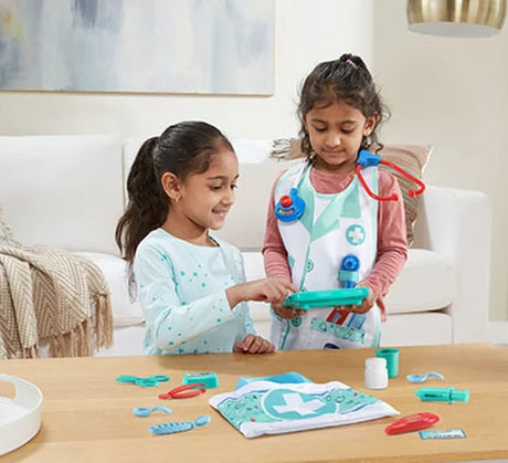 VTech Smart Medical Kit with children role playing as doctors using tablet and tools – Ireland