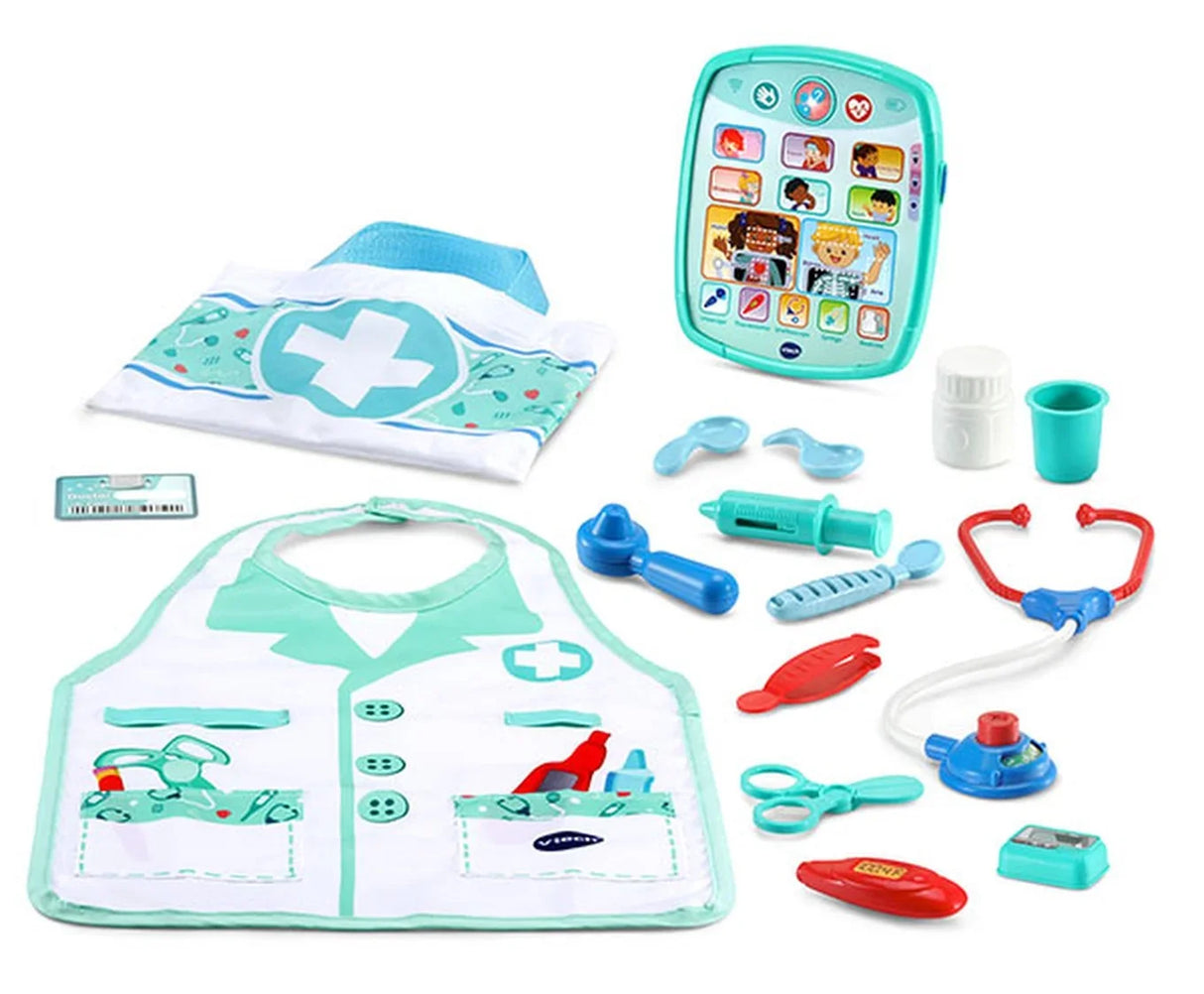 VTech Smart Medical Kit toy with doctor costume, tools, and tablet – Ireland