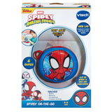 Box packaging of VTech Spidey On-the-Go learning toy – Ireland.