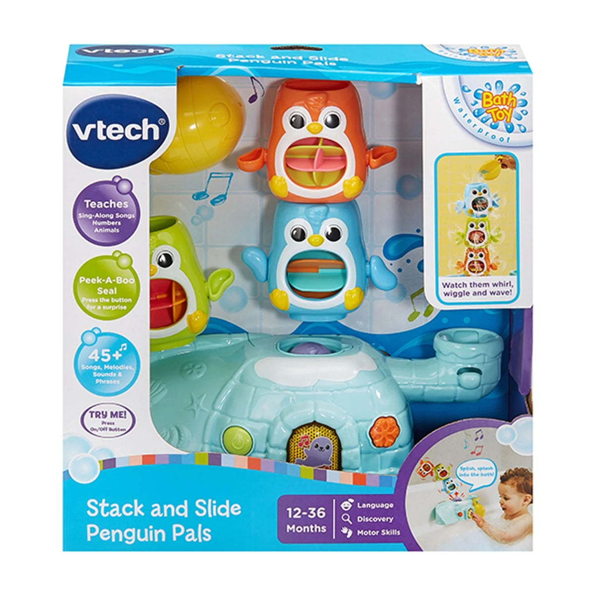 VTech Stack and Slide Penguin Pals Toy - ToyTown Ireland – Toy Town ...
